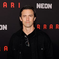 Milo Ventimiglia spoke about wife Jarah Mariano's 'Gilmore Girls' connection (at the 'Ferrari' premi...