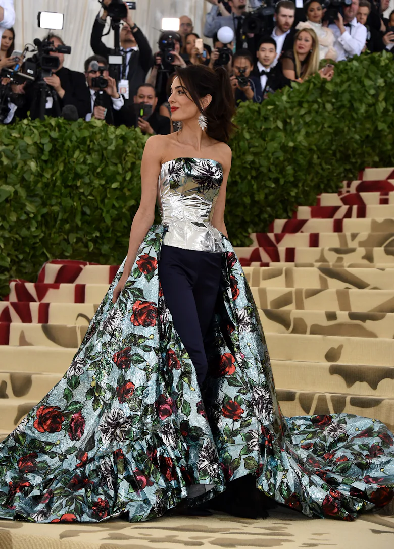 amal clooney red carpet dresses Amal Clooney Is Queen of the Party Dress