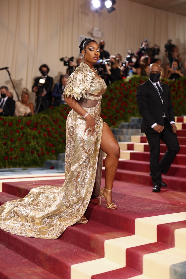 Megan Thee Stallion at The 2022 Met Gala celebrating In America: An Anthology of Fashion held at the...