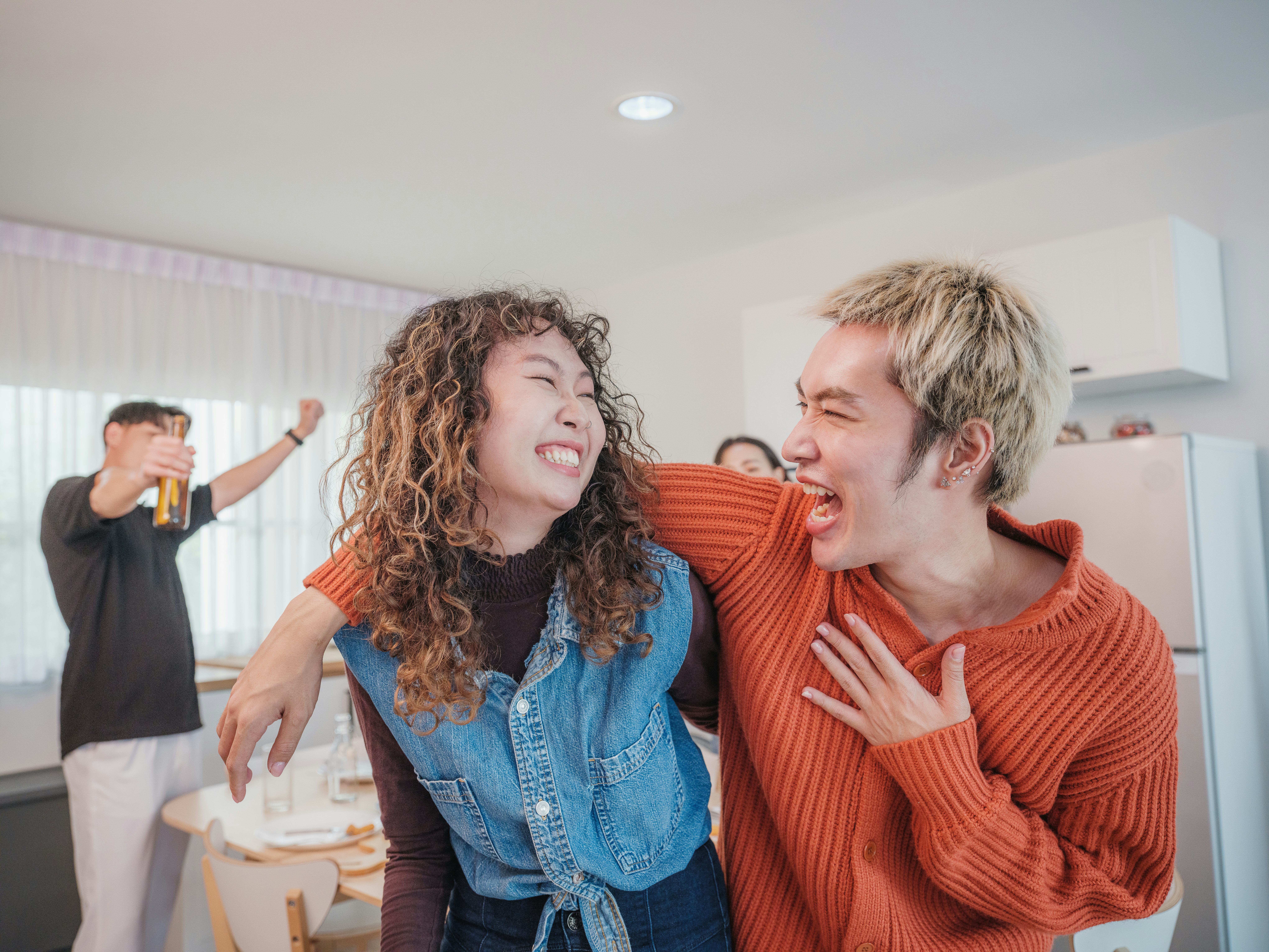 Stress sweat can put other people off.