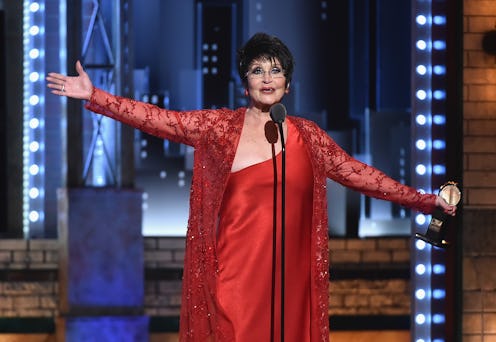 NEW YORK, NY - JUNE 10: Chita Rivera accepts the Special Tony Award for Lifetime Achievement in the...