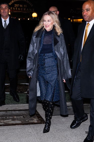 Catherine O'Hara attends a screening of 'Argylle' in Midtown on January 29, 2024 in New York City.