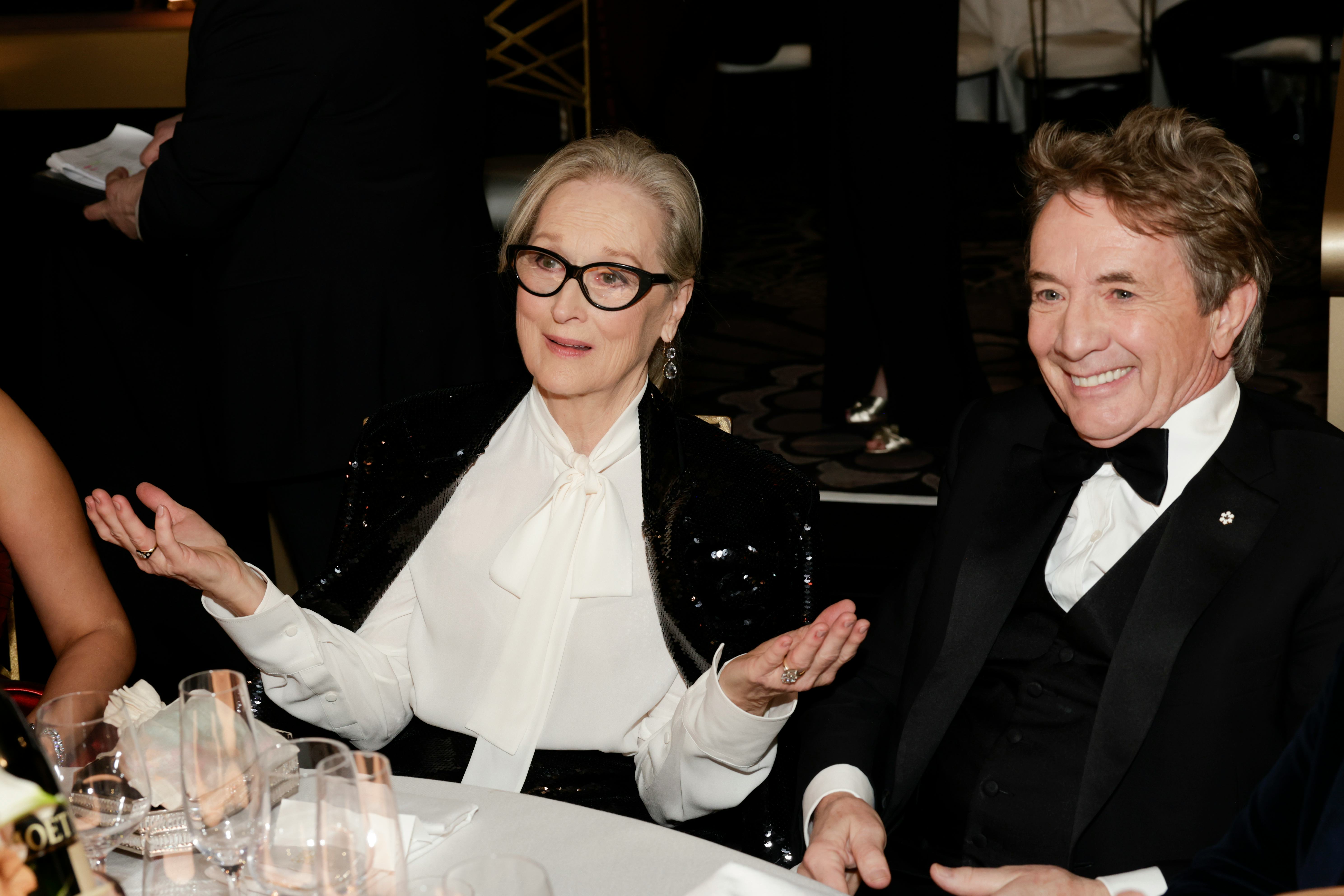 Meryl Streep and Martin Short not dating