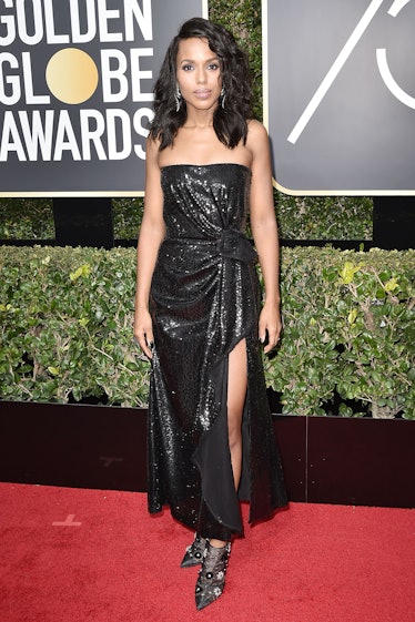 Kerry Washington attends the 75th Annual Golden Globe Awards