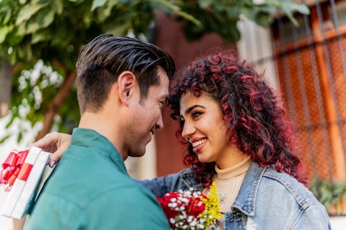 Couple in love embracing - Valentine's Day