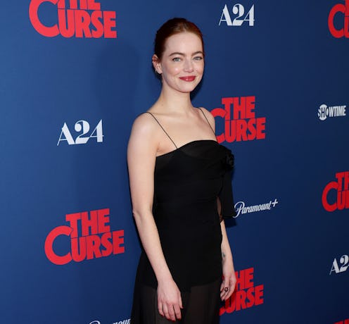 Emma Stone attends the Los Angeles Season Finale Premiere "The Curse"
