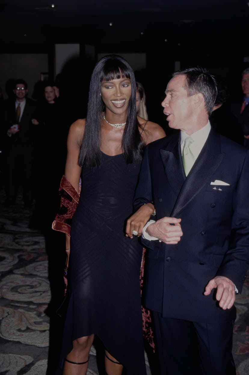 Naomi Campbell and Tommy Hilfiger