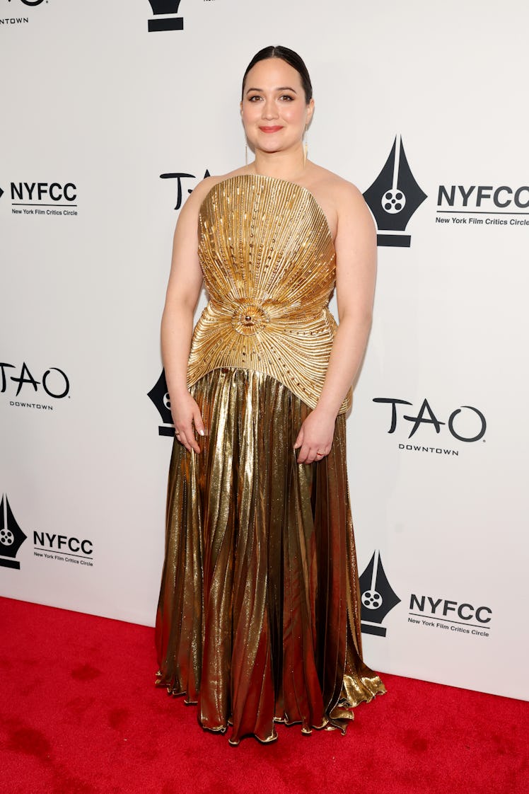 Lily Gladstone attends the 2024 New York Film Critics Circle Awards at TAO Downtown on January 03, 2...