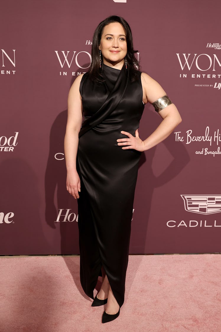 Lily Gladstone attends The Hollywood Reporter's Women In Entertainment Gala at The Beverly Hills Hot...