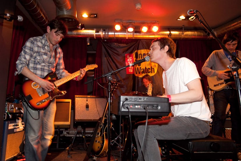 Animal Collective performing live at Levi's Ones To Watch at The Fly Soho, London. 30th April 2009. ...