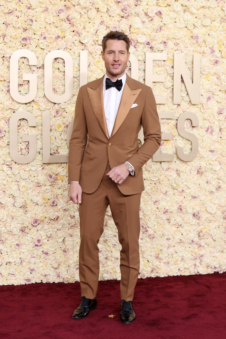 Justin Hartley attends the 81st Annual Golden Globe Awards 