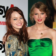 Emma Stone Teases Taylor Swift For Her Loud Golden Globes Cheering