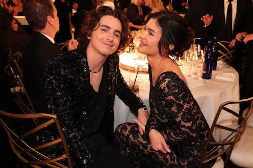 Timothée Chalamet & Kylie Jenner Kissed At The Golden Globes