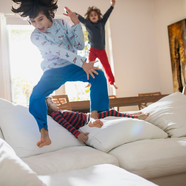 Parenting is sensory overload with loud noises, smells and touching.