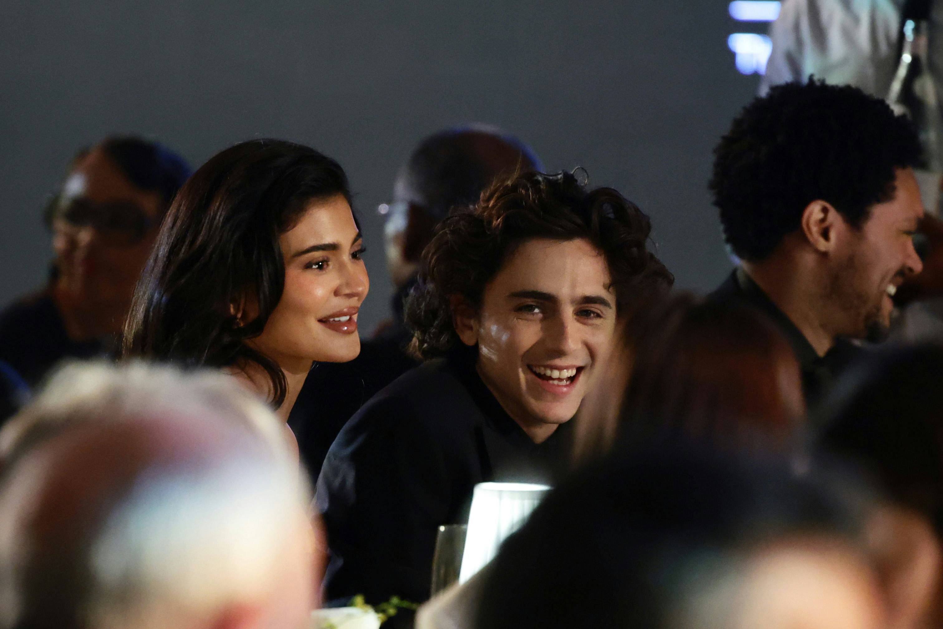Kylie Jenner and Timothée Chalamet