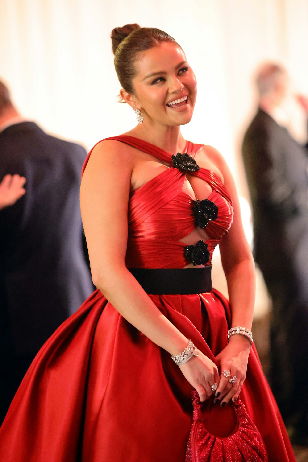 BEVERLY HILLS, CALIFORNIA - JANUARY 07: Selena Gomez attends the 81st Annual Golden Globe Awards at ...