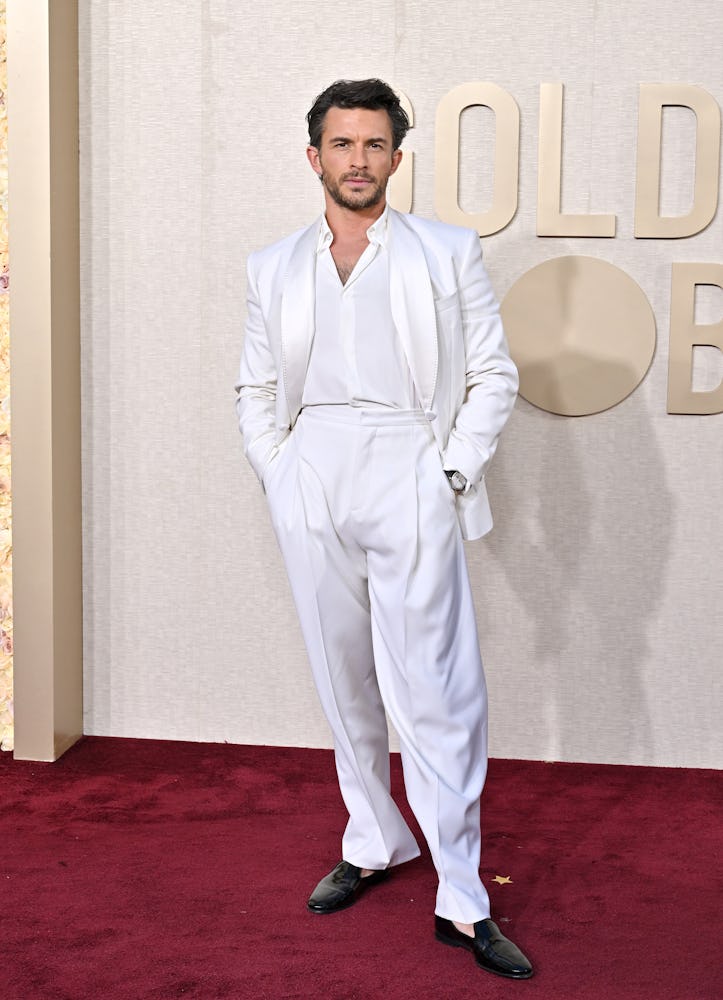 Jonathan Bailey attends the 81st Annual Golden Globe Awards 