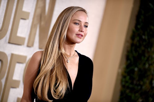 BEVERLY HILLS, CALIFORNIA - JANUARY 7: Jennifer Lawrence attends the 81st Annual Golden Globe Awards...