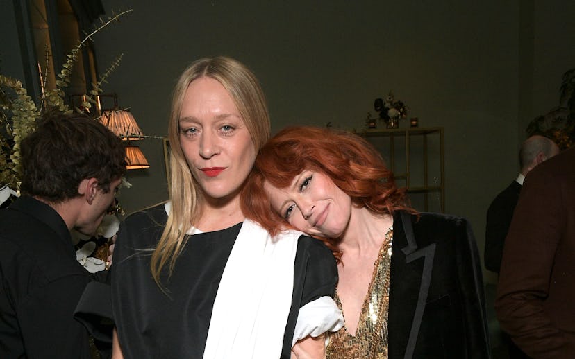 BEVERLY HILLS, CALIFORNIA - JANUARY 07: (L-R) Chloe Sevigny and Natasha Lyonne attend Netflix's 2024...
