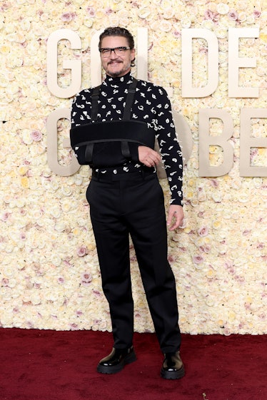 Pedro Pascal attends the 81st Annual Golden Globe Awards 