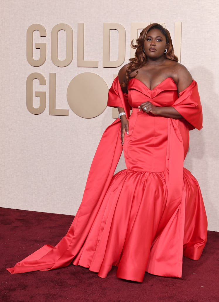 Danielle Brooks attends the 81st Annual Golden Globe Awards 