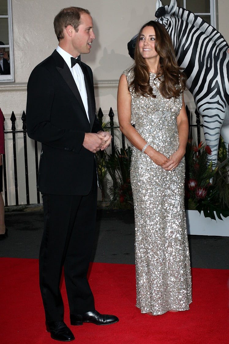Prince William, Duke of Cambridge and Catherine, Duchess of Cambridge attends the Tusk Trust Conserv...