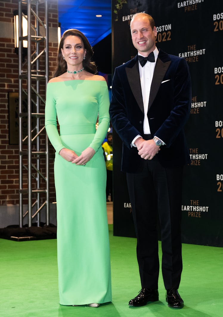 Catherine, Princess of Wales and Prince William, Prince of Wales attend The Earthshot Prize 2022 