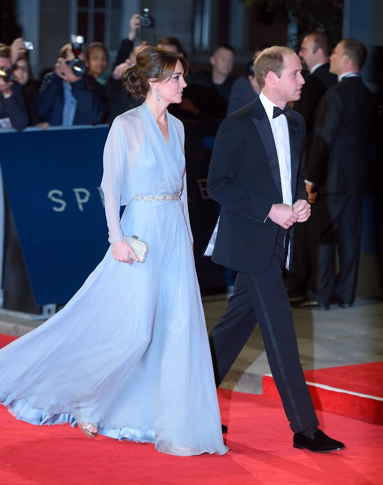 Catherine, Duchess of Cambridge and Prince William, Duke of Cambridge attend the Royal Film Performa...
