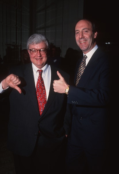 Roger Ebert and Gene Siskel during 31st Annual Publicists Guild of America Awards Luncheon at Beverl...