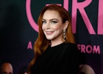Lindsay Lohan appeared at the Jan. 8 premiere of the latest 'Mean Girls.'