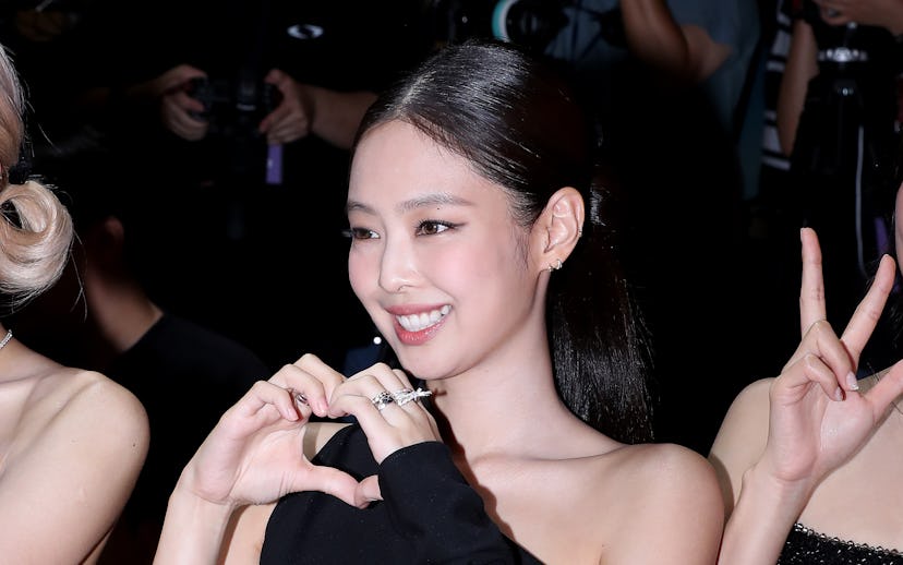 SEOUL, SOUTH KOREA - AUGUST 09: Jennie of South Korean girl group BLACKPINK attends the BLACKPINK Wo...