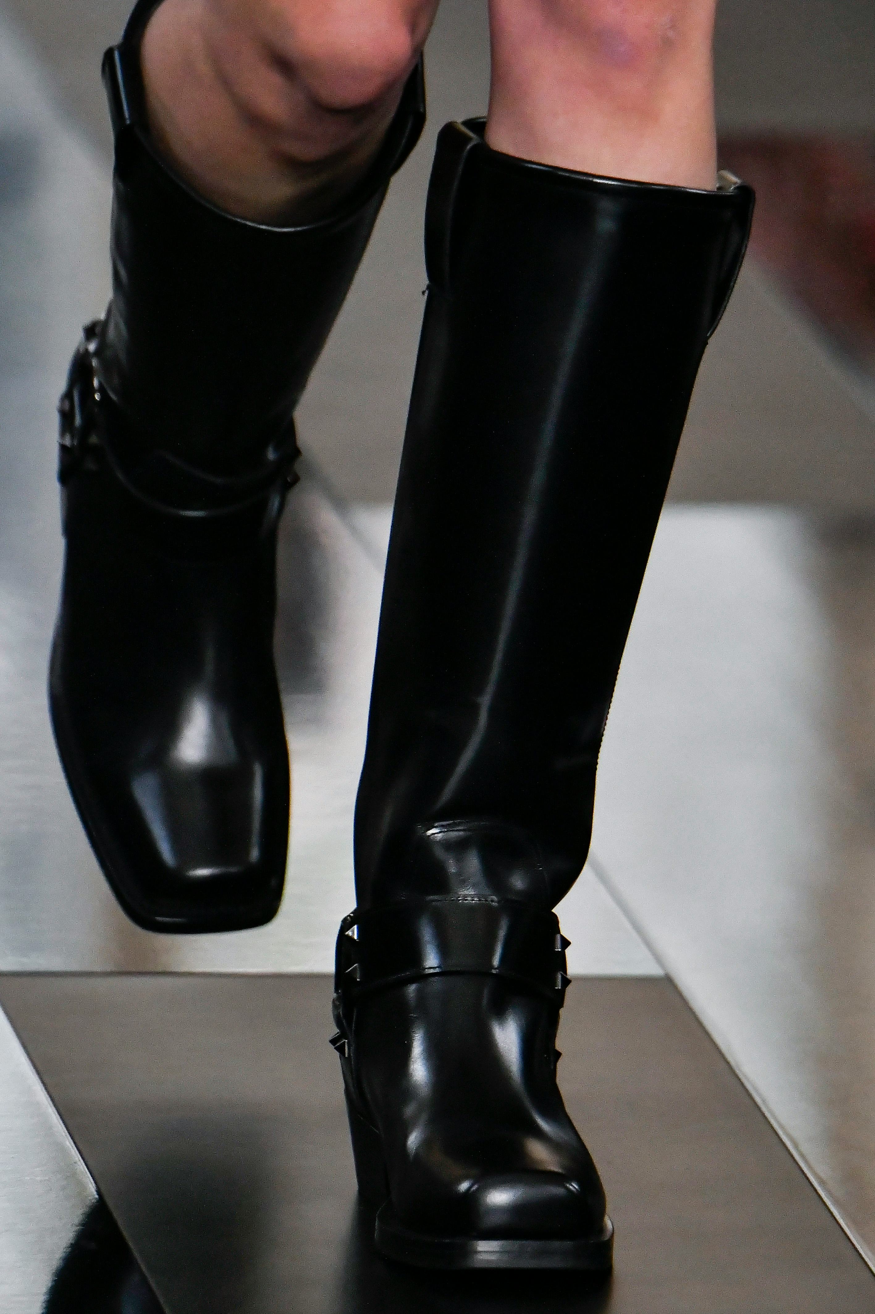 PARIS, FRANCE - MARCH 03: A model walks the runway during the Valentino Ready to Wear Fall/Winter 20...