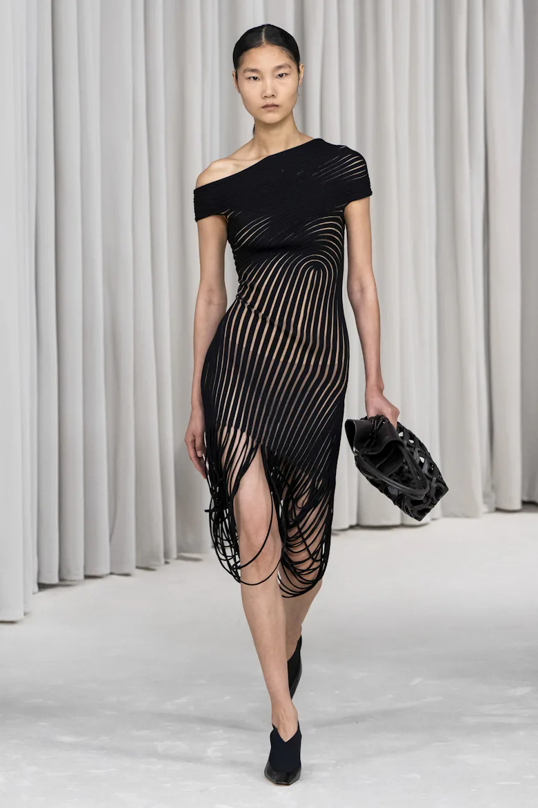 kaia gerber sheer dress Kaia Gerber Reboots the Little Black Dress in Givenchy