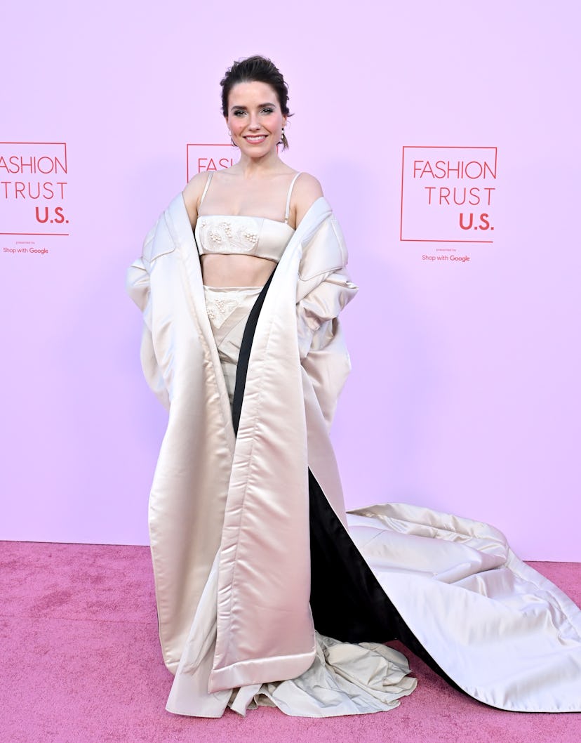 BEVERLY HILLS, CALIFORNIA - APRIL 09: Sophia Bush attends the FASHION TRUST U.S. Awards 2024 on Apri…