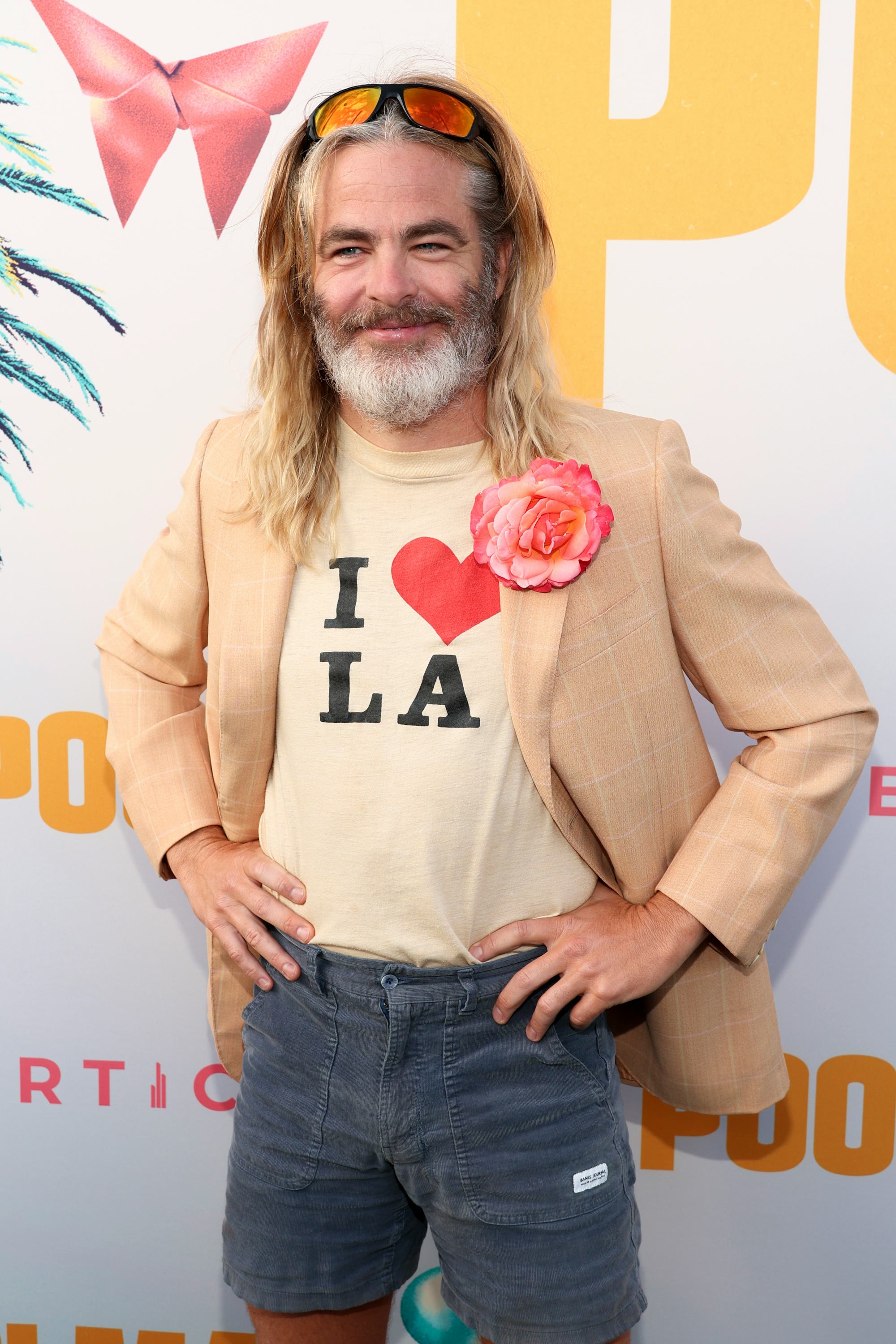 Chris Pine at the Los Angeles premiere of &ldquo;Poolman&rdquo; held at the Vista Theatre on April 24, 2024 in L&hellip;