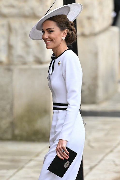 Kate Middleton first public engagement autumn outfit