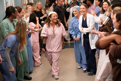 Debbie Allen, Elisabeth Finch, and more Grey's Anatomy stars filming the critically acclaimed episod...