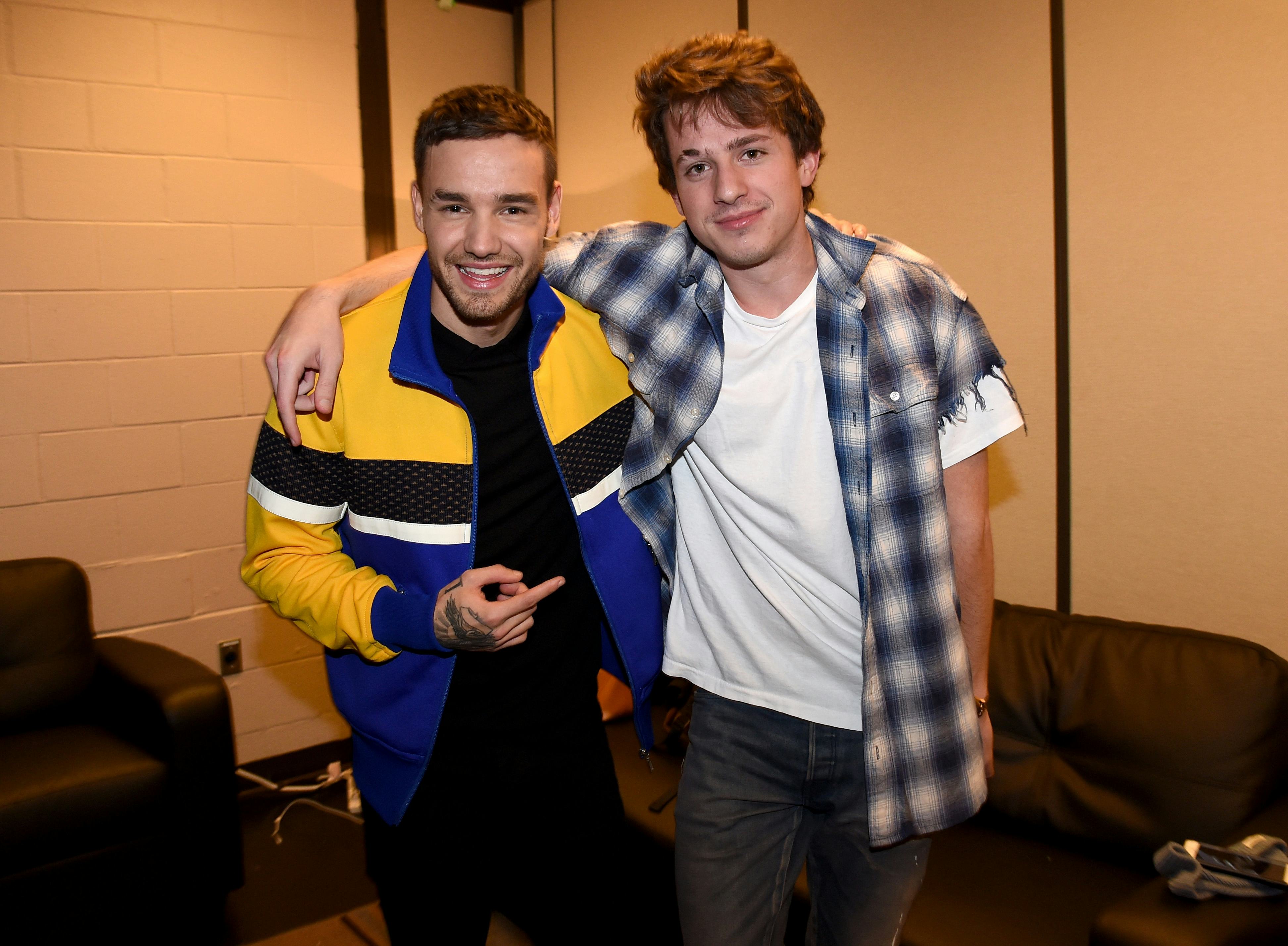 Liam Payne and Charlie Puth in 2017. Photo via Getty Images