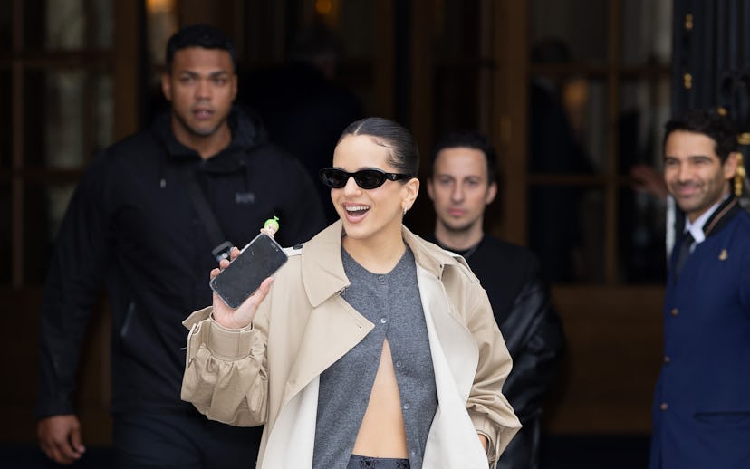PARIS, FRANCE - SEPTEMBER 26: Rosalia is seen on September 26, 2024 in Paris, France.  (Photo by Rac...