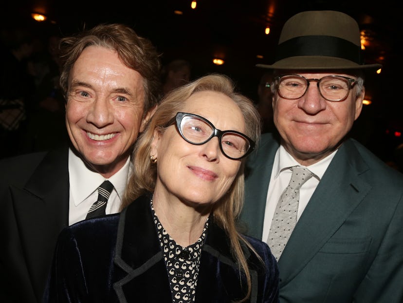 ‘Only Murders in the Building’ actors Martin Short, Meryl Streep and Steve Martin.
