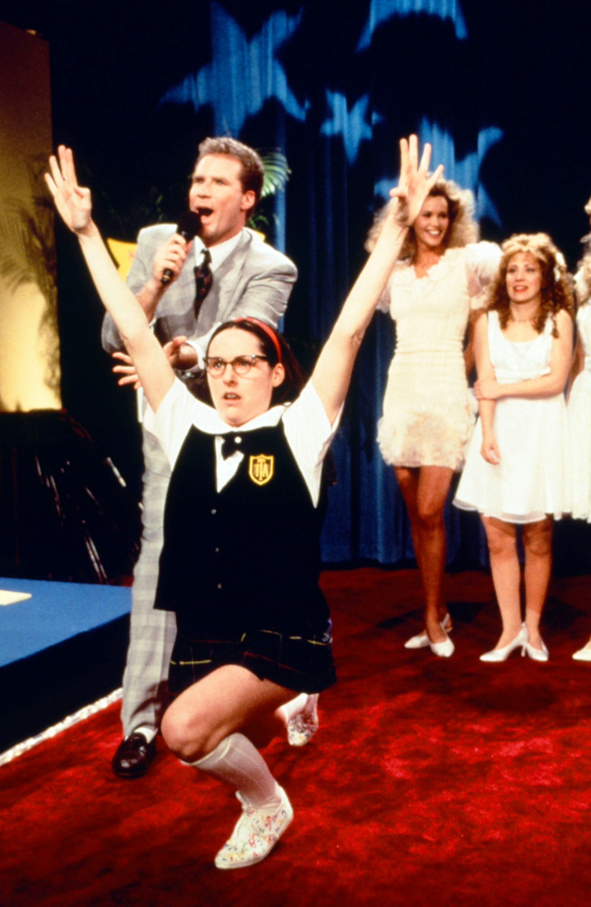 Molly Shannon as Mary Katherine Gallagher on Saturday Night Live.