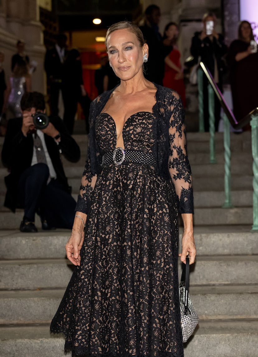 Actress Sarah Jessica Parker is seen arriving to the God's Love We Deliver Golden Heart Awards at Ca...