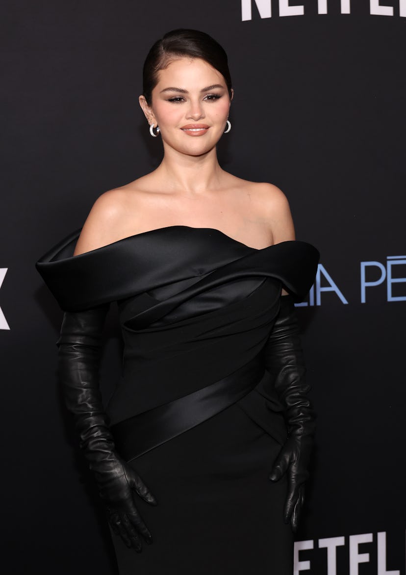 Selena Gomez at the Emilia Perez premiere.