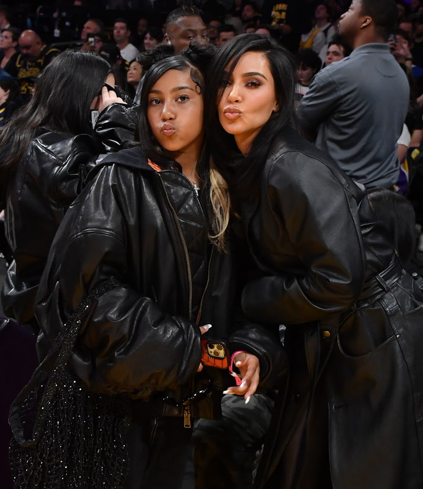 North West gave Kim Kardashian a "Skibidi Toilet" necklace for her birthday.