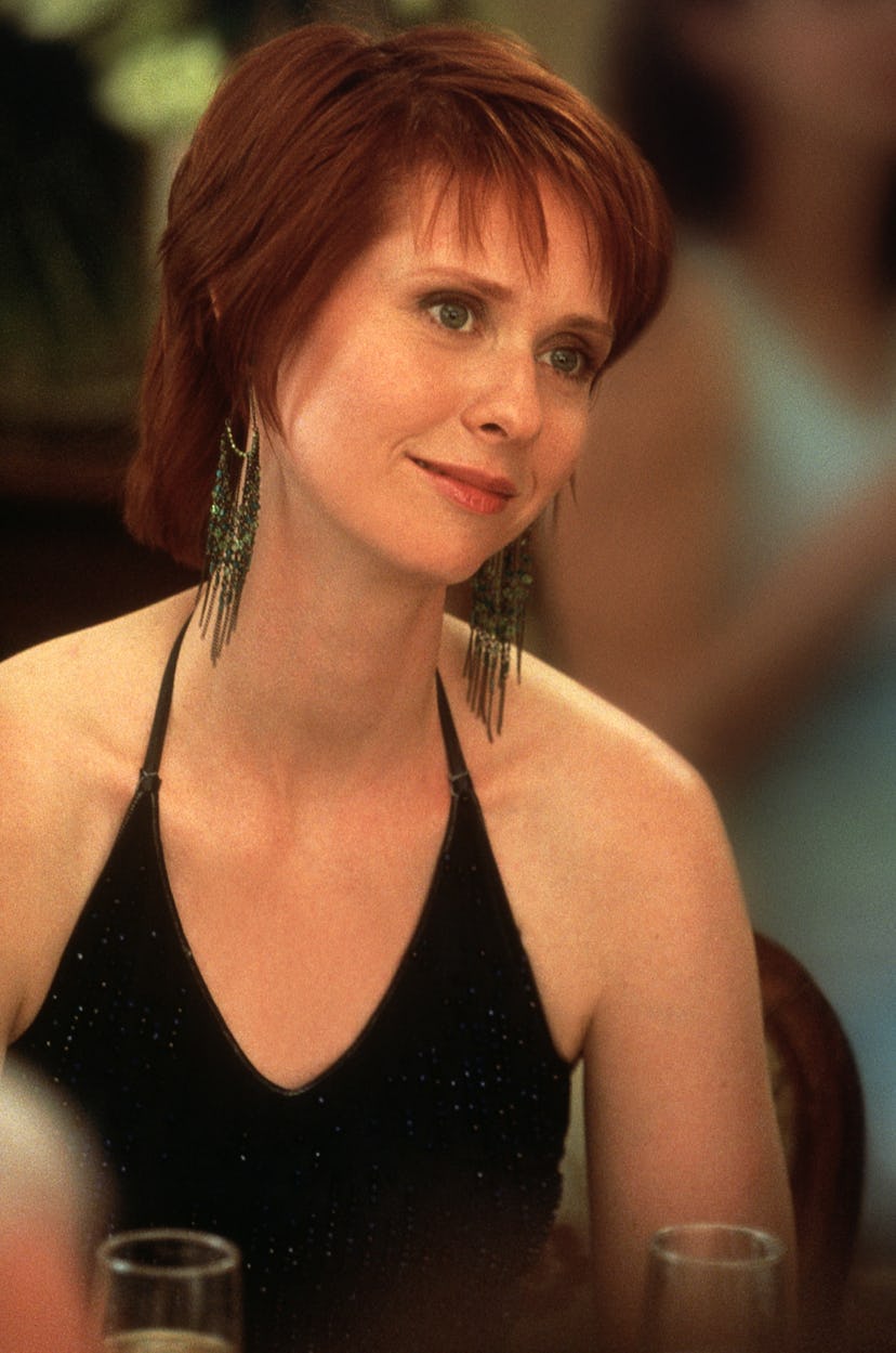 Cynthia Nixon as Miranda on Sex And The City