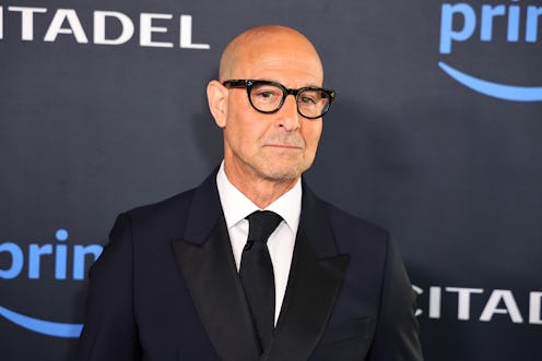 LOS ANGELES, CALIFORNIA - APRIL 25: Stanley Tucci attends the Los Angeles red carpet and fan screeni...