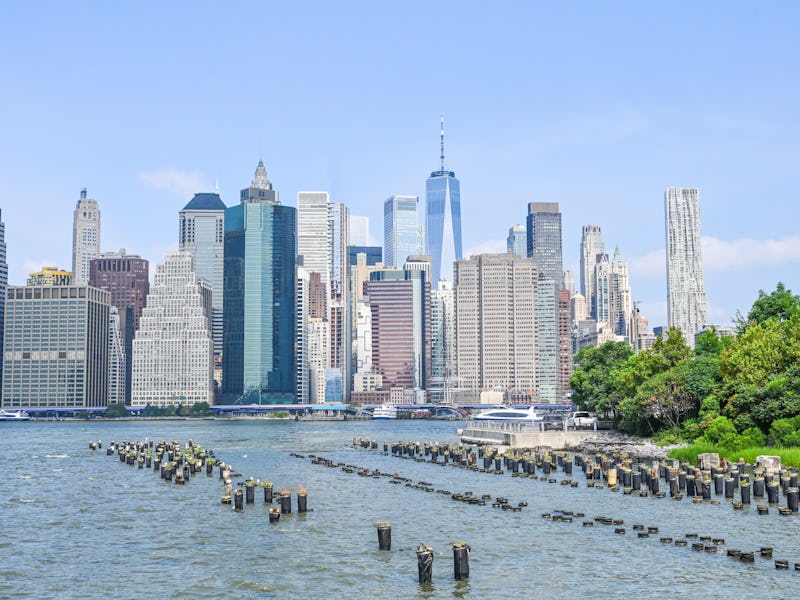 Manhattan skyline from Dumbo