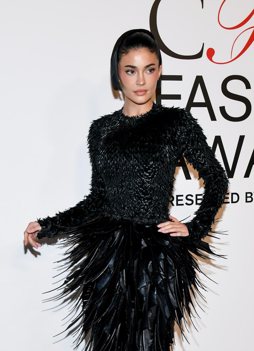 Kylie Jenner at the 2024 CFDA Fashion Awards held at the American Museum of Natural History on Octob...