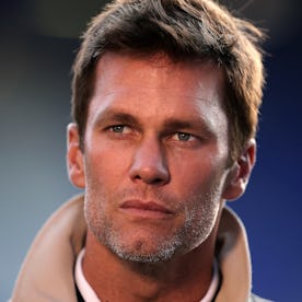 BIRMINGHAM, ENGLAND - SEPTEMBER 16: Tom Brady, Minority Owner of Birmingham City, looks on prior to ...