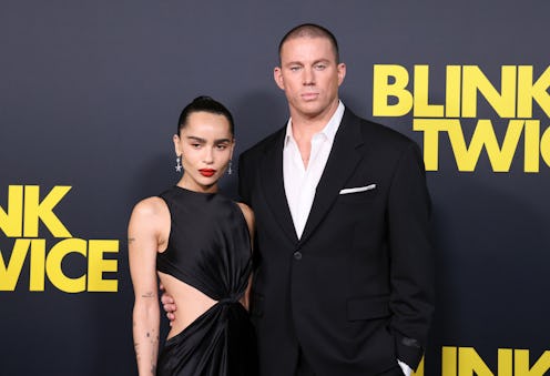 LOS ANGELES, CALIFORNIA - AUGUST 08: (L-R) Zoë Kravitz and Channing Tatum attend the Los Angeles Pre...